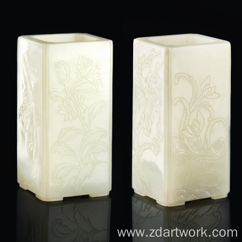 Jade Carving with Aesthetic Form